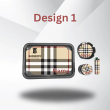Load image into Gallery viewer, Designer Rolling Tray Set
