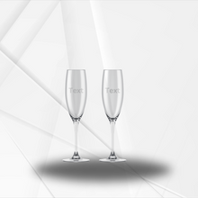 Load image into Gallery viewer, Champagne Flutes ( Set of 2)
