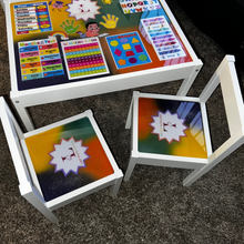 Load image into Gallery viewer, Custom Kids Learning Table
