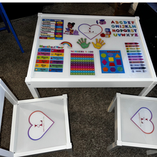 Load image into Gallery viewer, Custom Kids Learning Table
